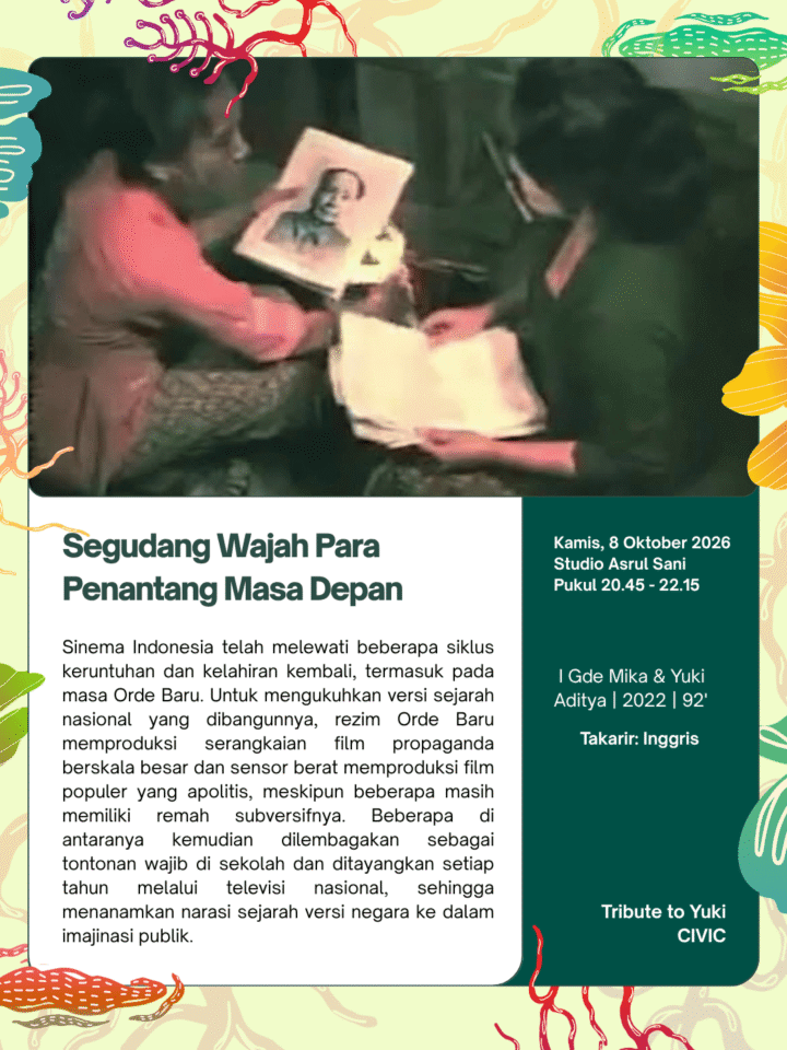 Poster Segudang Wajah Para Penantang Masa Depan