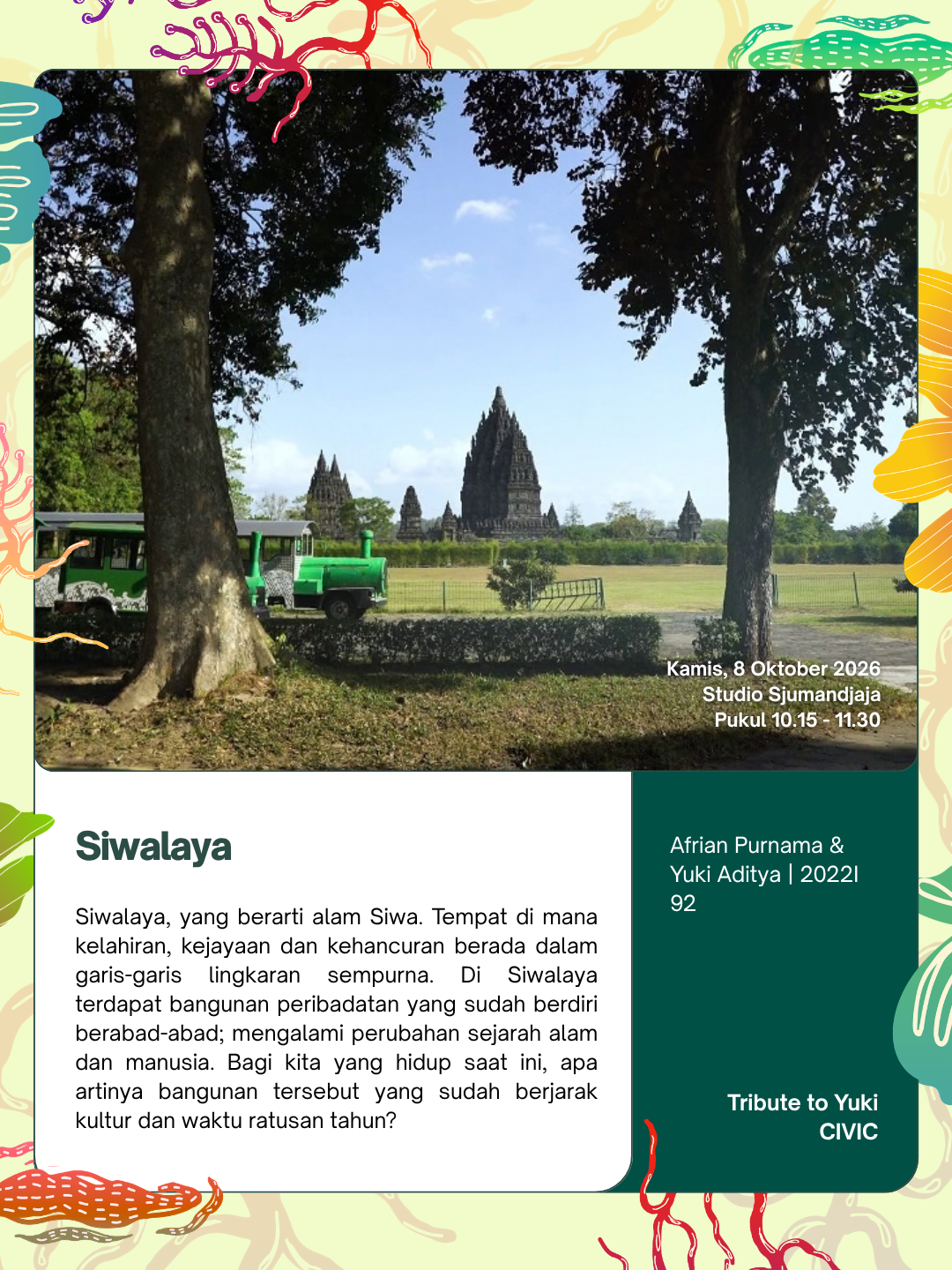 Poster Siwalaya (Yuki)